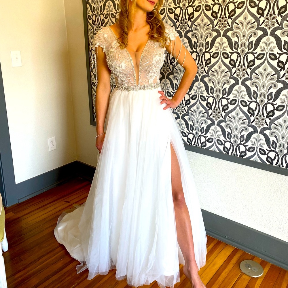 European A-Line Moonflower Dress